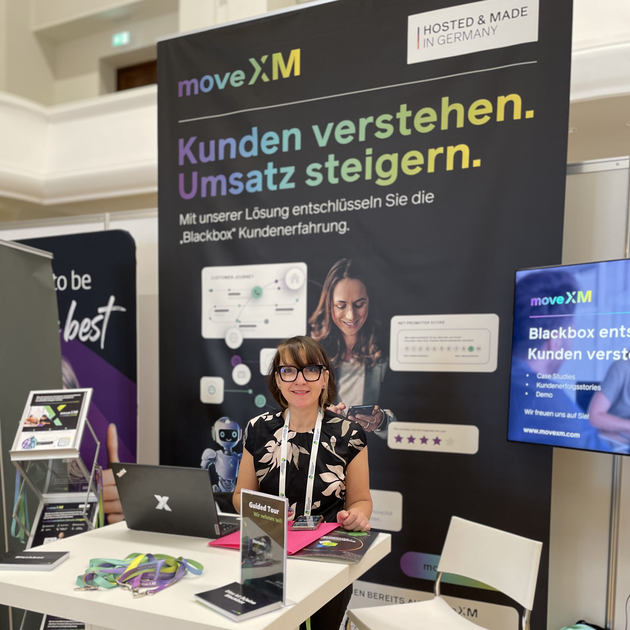 moveXM am Versicherungsforen Leipzig 2024, Chief Customer Officer präsentiert Lösungen für Kundenverständnis